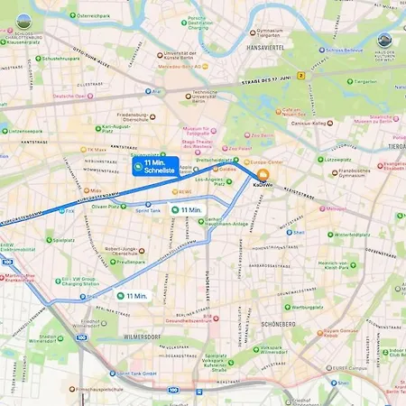 Modernes - Icc Messe & Ku'damm Naehe Mit Parkplatz Berlin